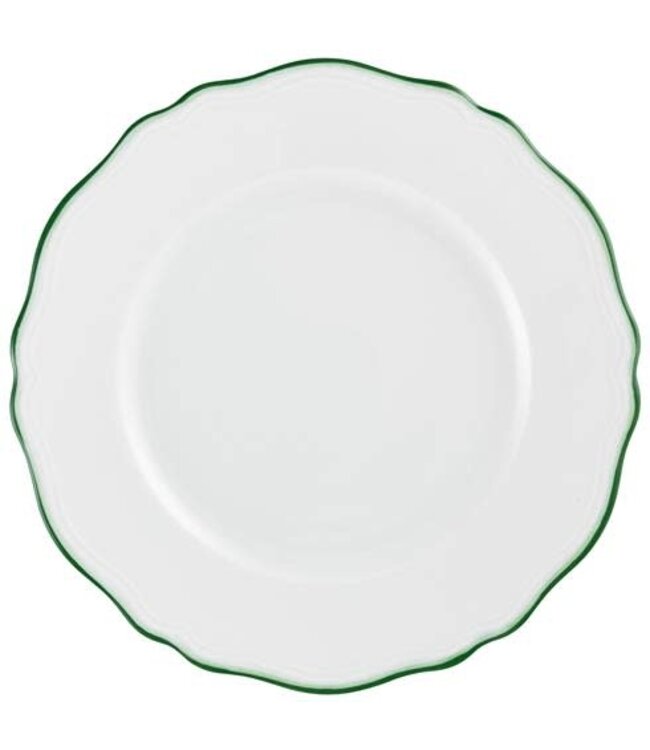 Raynaud Touraine Dble Flt Grn - Dinner Plate D-10.6 in