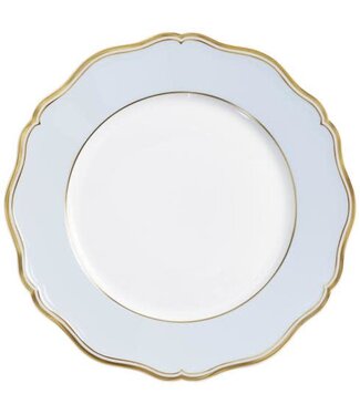 Raynaud Raynaud Mazurka Or Blue Grey - Dinner Plate 10.6 in