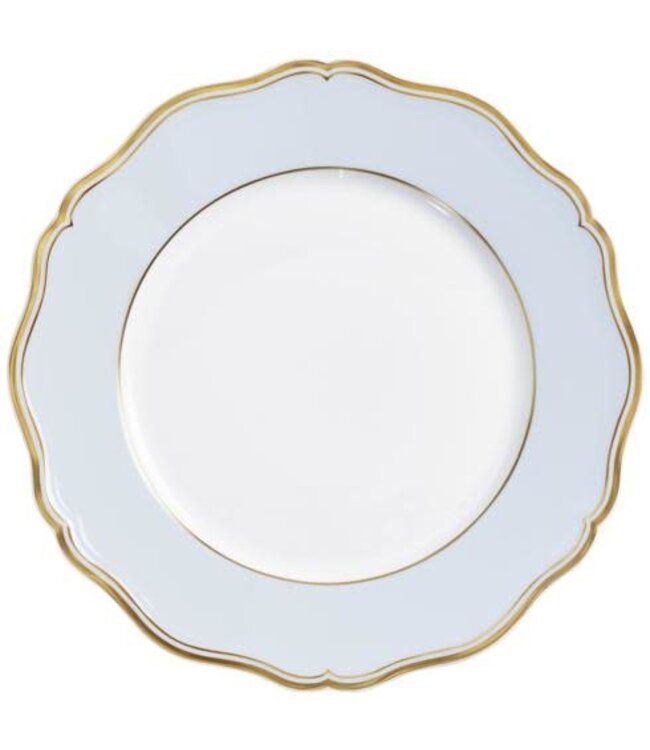Raynaud Mazurka Or Blue Grey - Dinner Plate 10.6 in