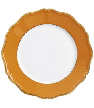 Raynaud Raynaud Mazurka Or Orange - Dinner Plate 10.6 in