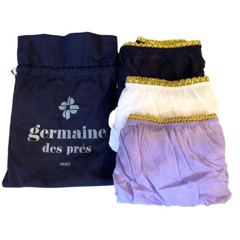 Germaine Des Pres Navy 3 Panties Pack Medium