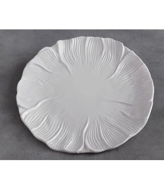 Beatriz Ball VIDA Lettuce 11'' Dinner Plate Set of 4 (white)