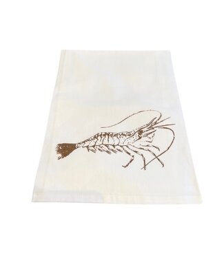 Monique Perry "Shrimps" Tea Towel