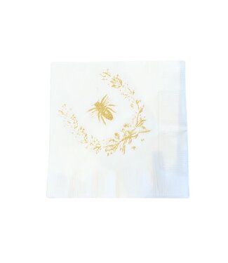 Monique Perry Napoleonic Bee Cocktail Napkins (20)