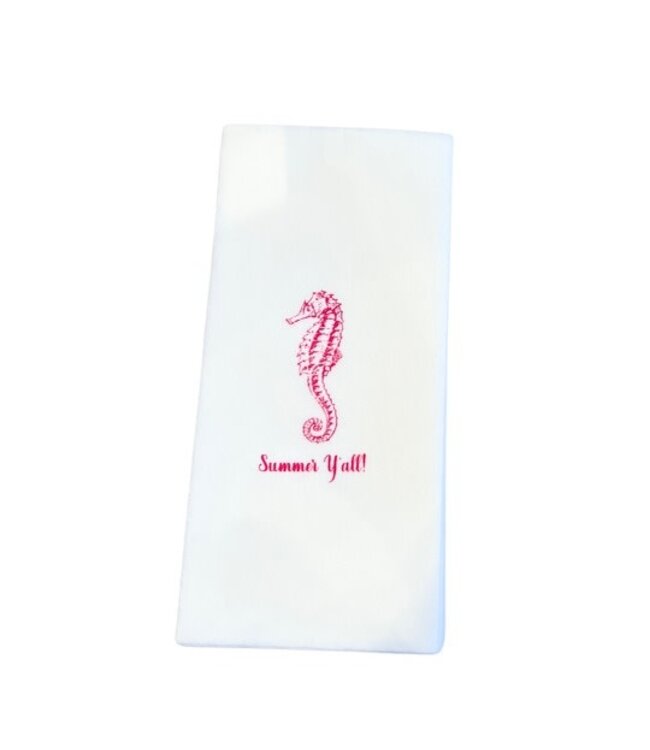 Seahorse Guest Towels