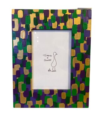 Tomato + Goose Mardi Gras Mosaic Frame