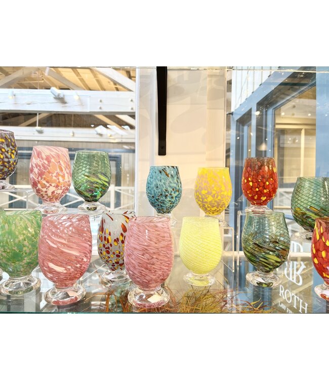 Ridge Walker Footed Wine Glass