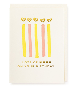 Archivist Gallery Lots of Love On Your Birthday Card