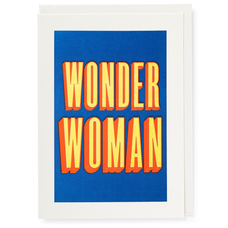 Archivist Gallery Wonder Woman Card