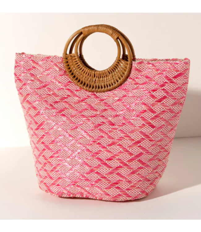 Shiraleah Roma Tote Pink - Judy At The Rink