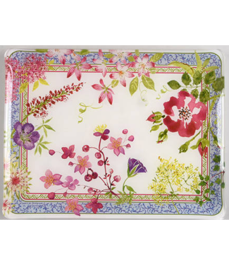 Gien Acrylic Serving Tray Millefleurs Large