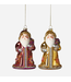 Baroque Santa Ornament 6.25"