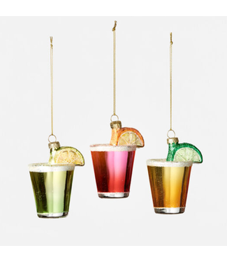 One Hundred 80 Degrees Fruit Juice Cocktail Ornament Assorted Colors Sold Sep.