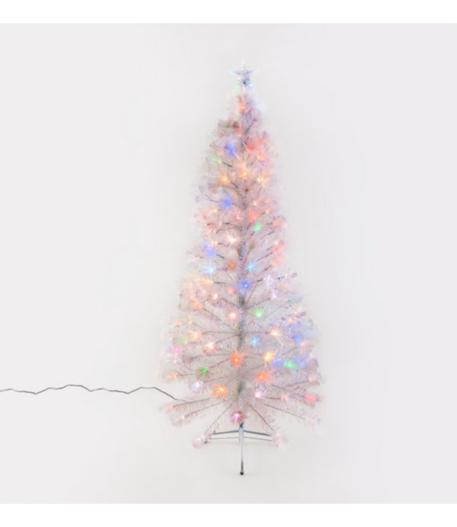 Color Burst Tree, LED, w/Adaptor, 6'