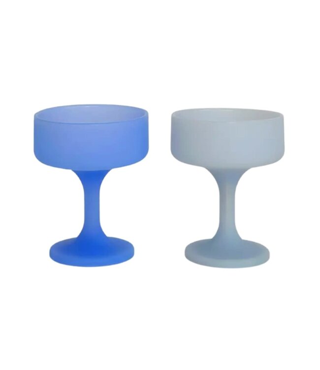 mecc | unbreakable cocktail glasses | sky + kingfisher