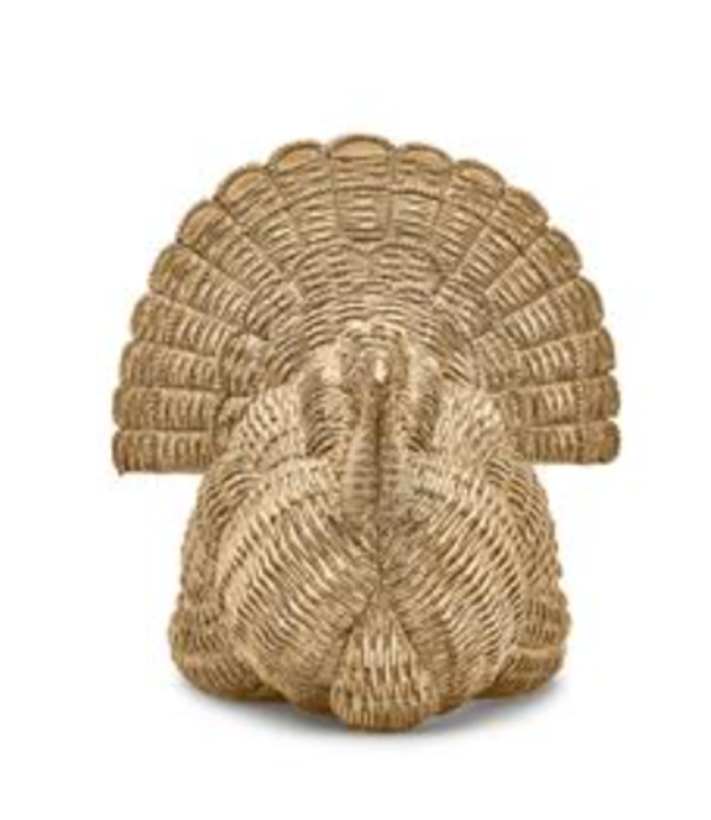 Basket Weave Pattern Turkey Decor