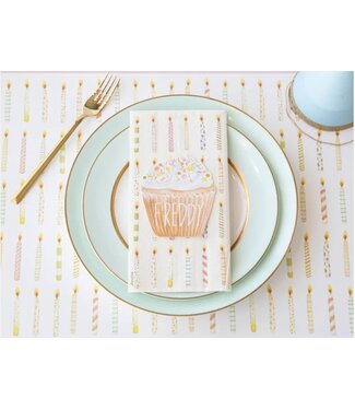Hester and Cook Birthday Candles Placemat - Pad of 24 Sheets
