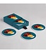 Aristopoulp Set of 4 Ceramic Coasters