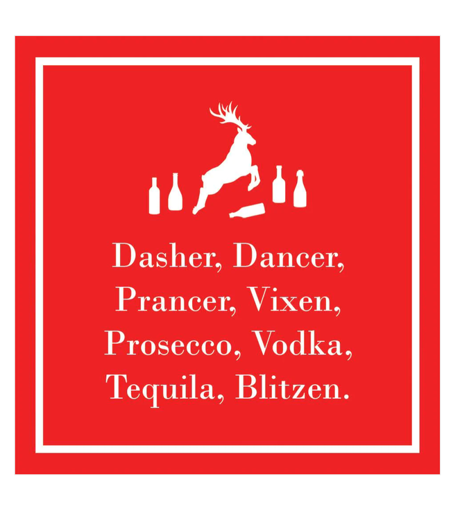 Blitzen Beverage Napkins
