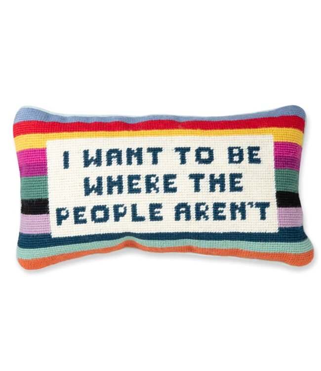 Where the People Aren't Pillow