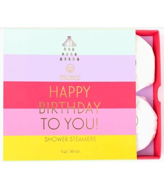 Musee Therapy Birthday Shower Steamers