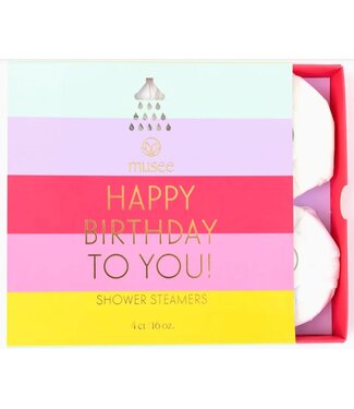 Musee Therapy Birthday Shower Steamers