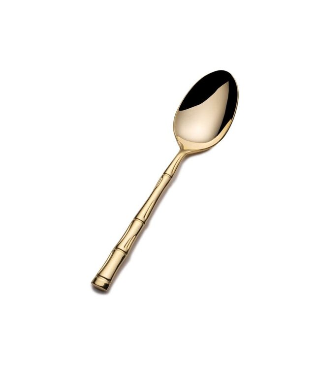Wallace Bamboo Gold Serving Spoon