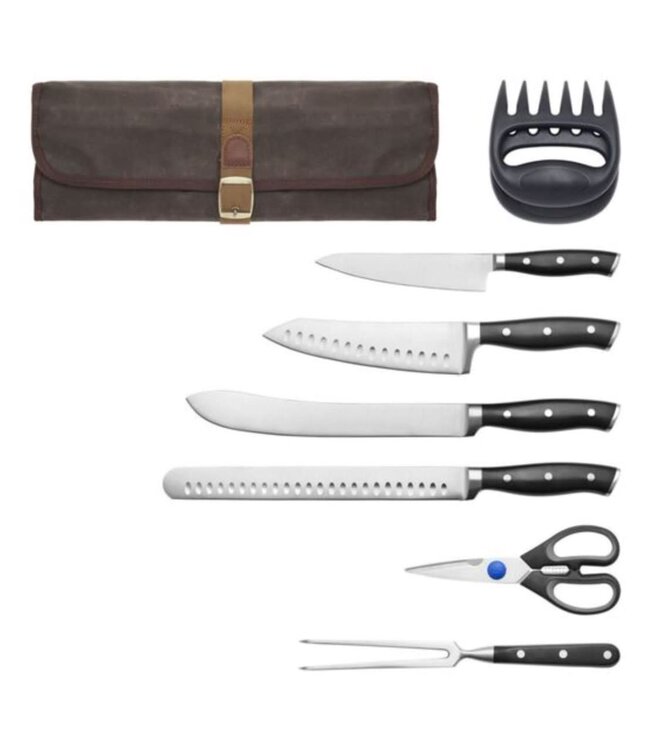 Henckels Forged Accent Knife Roll set 9pcs.