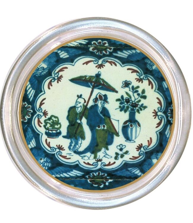 Marye-Kelley Chinese Porcelain Coaster