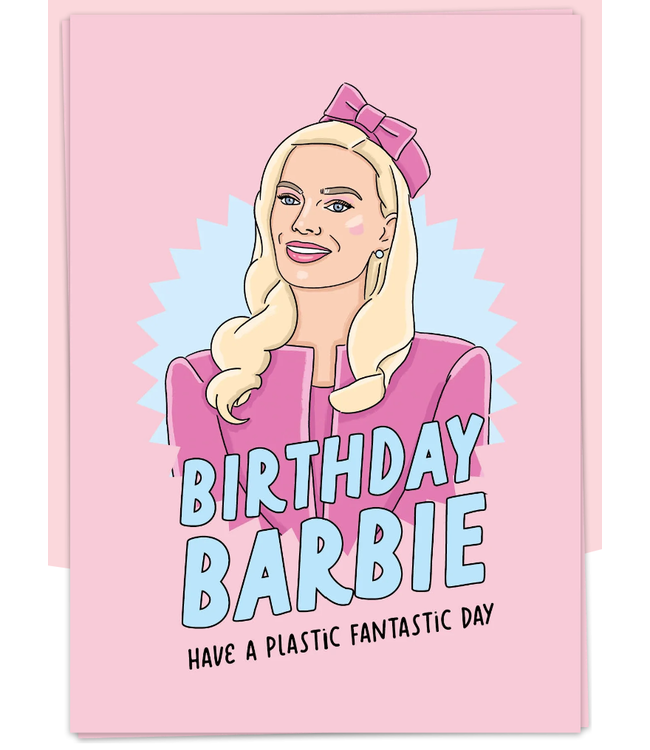 Birthday Barbie Greeting Card