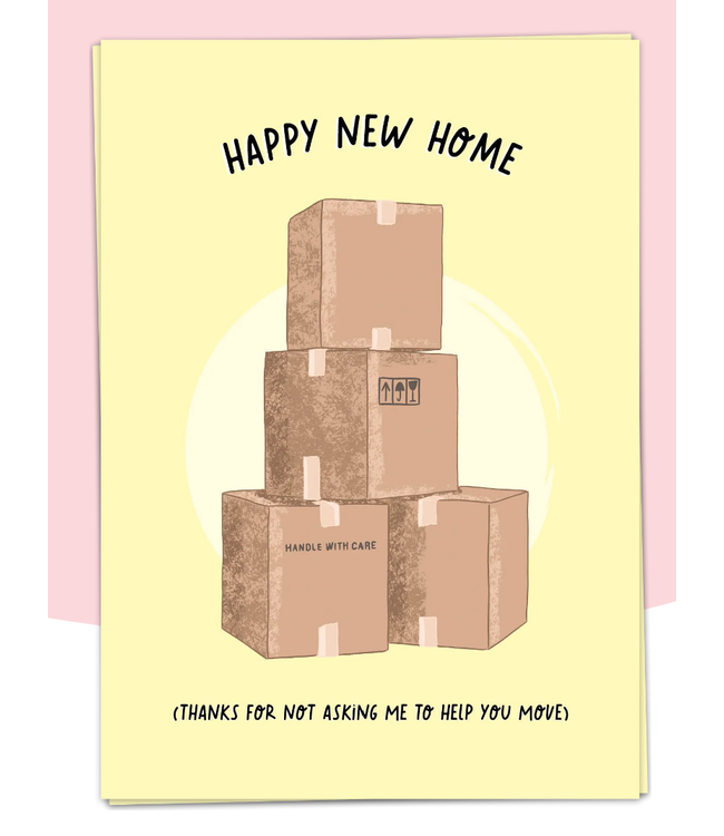 Happy New Home Greeting Card