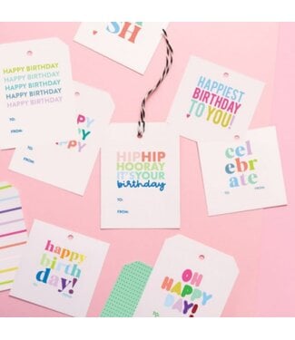 Joy Creative Shop Bag of Tags : Birthday