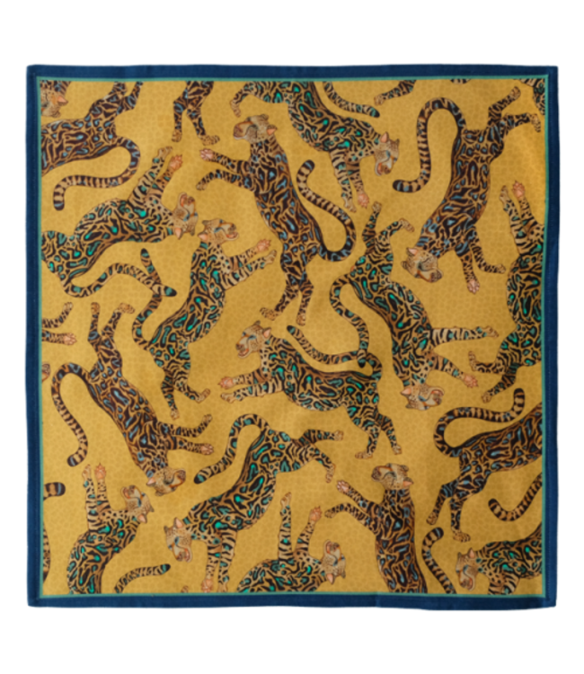 Cheetah Kings Gold Napkin (Pair)