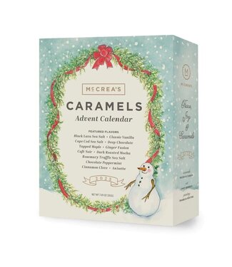 McCrea's Advent Calendar Box of 24 Caramels