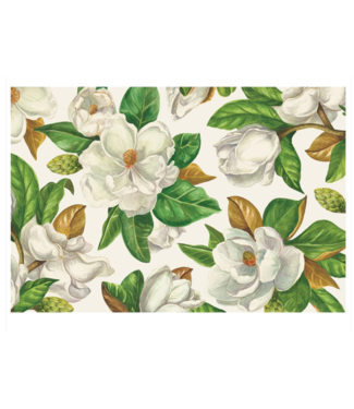Hester and Cook Magnolia Blooms Placemat - 24 Sheets