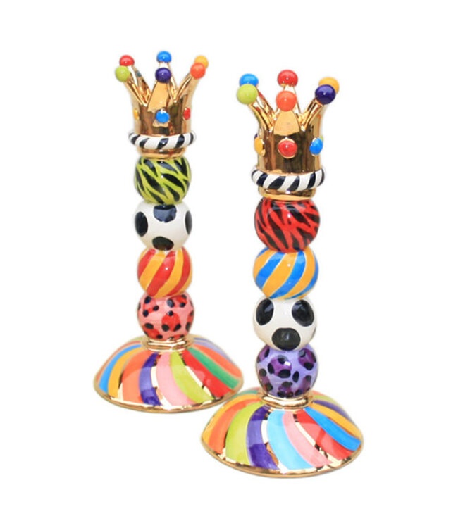 Mary Rose Young Candlestick of Beads Crown Top