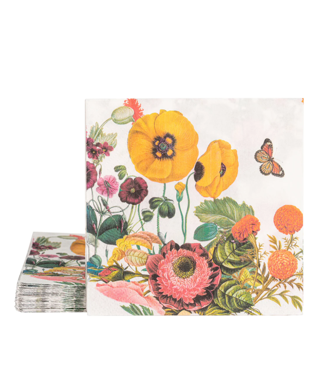 Field of Flowers Paper Napkins Set/20 - Multi