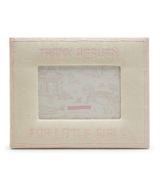Two's Company Thank Heaven for Little Girls 4" x 6" Frame