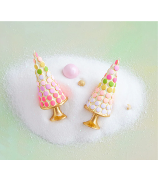 One Hundred 80 Degrees Macaron Tree Ornament, 4.5"