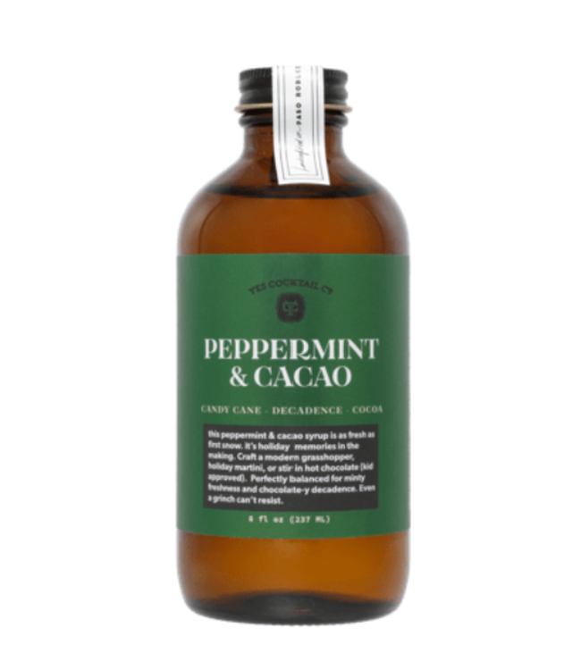 Peppermint & Cacao Syrup