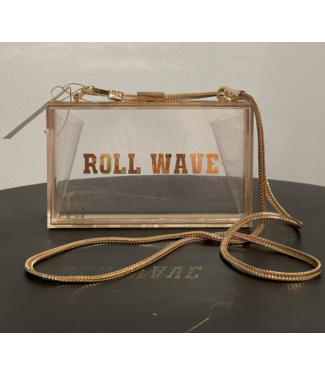 Rosie Jean Designs Roll Wave Gold Jersey Tulane Everly Bag