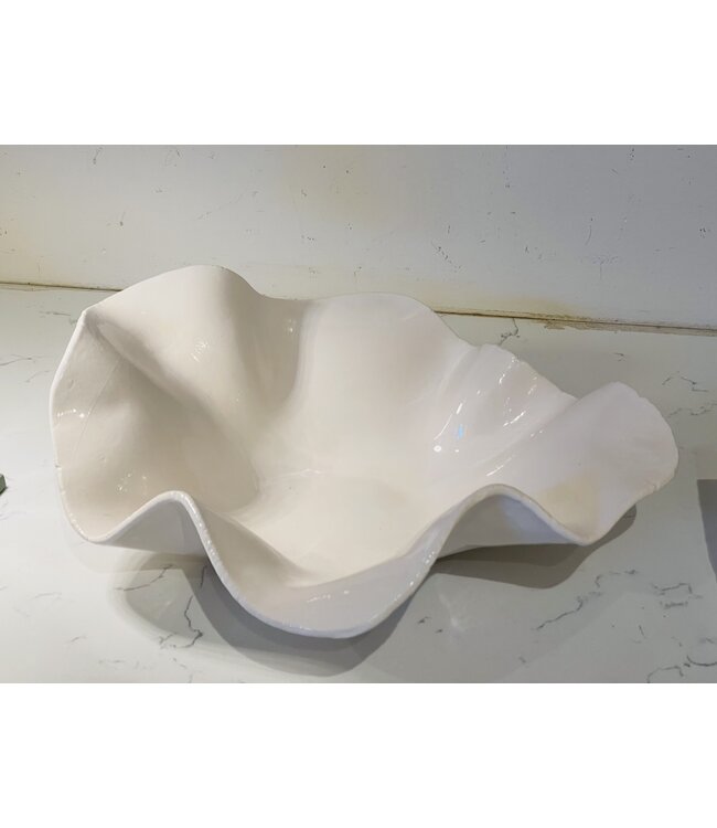 Asymmetrical Bowl with Rough Edges