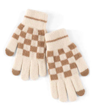 Shiraleah Tan Tanner Touchscreen Gloves