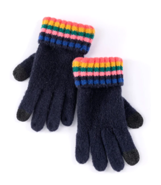 Shiraleah Navy Ronen Touchscreen Gloves