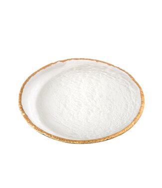 Annieglass Edgey Dinner Plate 10''