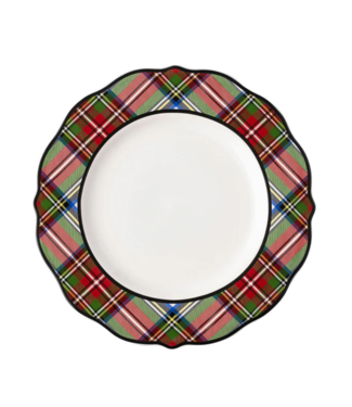 Juliska Stewart Tartan Dinner Plate