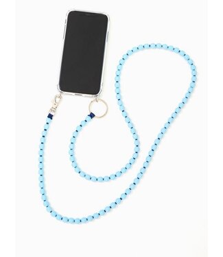 Ina Seifart Phone Necklace, pastelblue - blue
