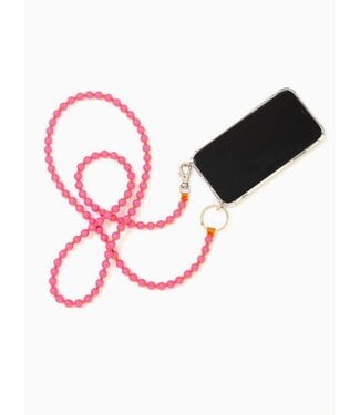 Ina Seifart Phone Necklace, rose - orange