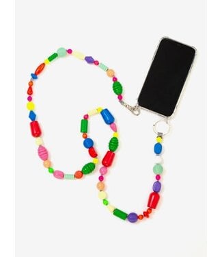 Ina Seifart Phone Necklace, bunter mix