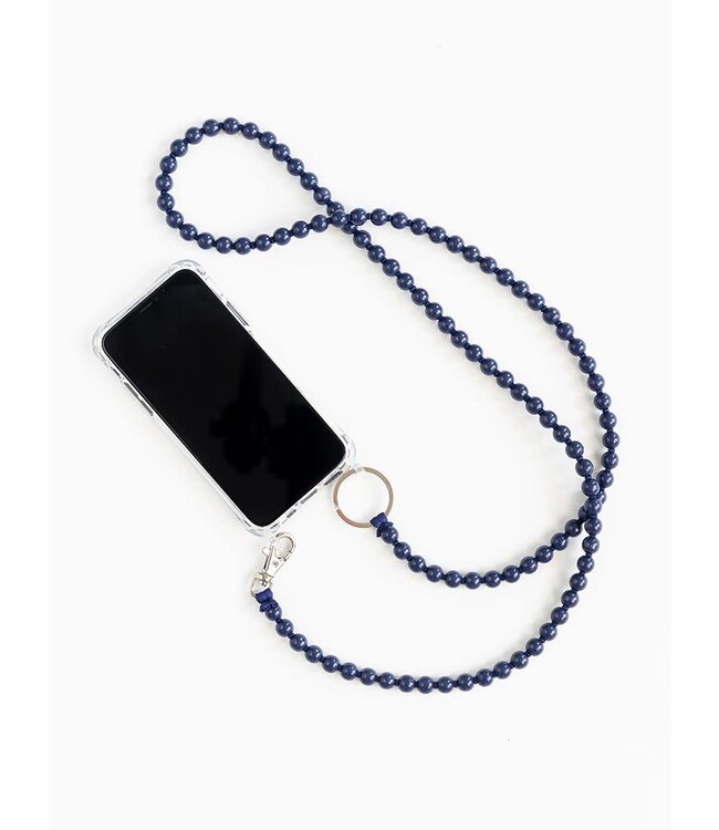 Phone Necklace, blue - blue